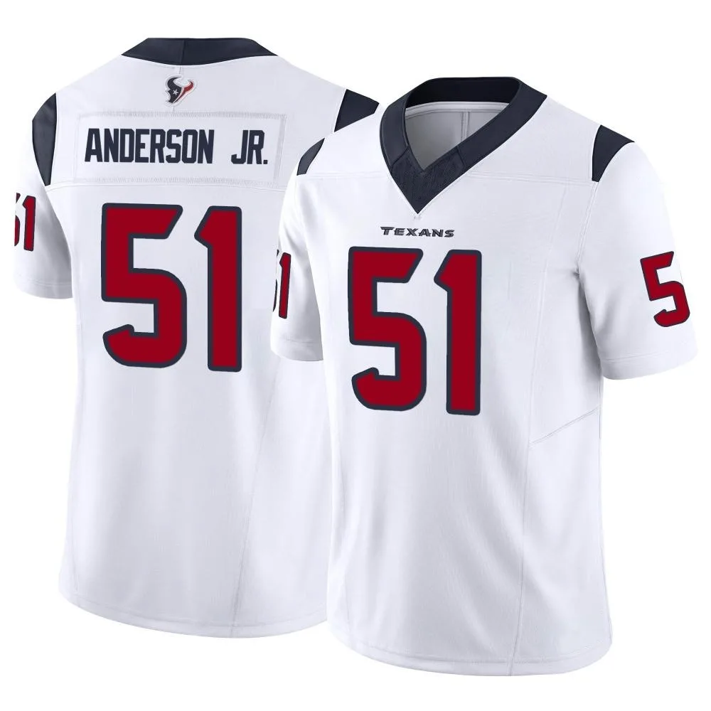 Men's Houston Texans Will Anderson Jr. Nike Vapor F.U.S.E. Limited White Jersey Men's Houston Texans Will Anderson Jr. Nike Vapor F.U.S.E. Limited White Jersey