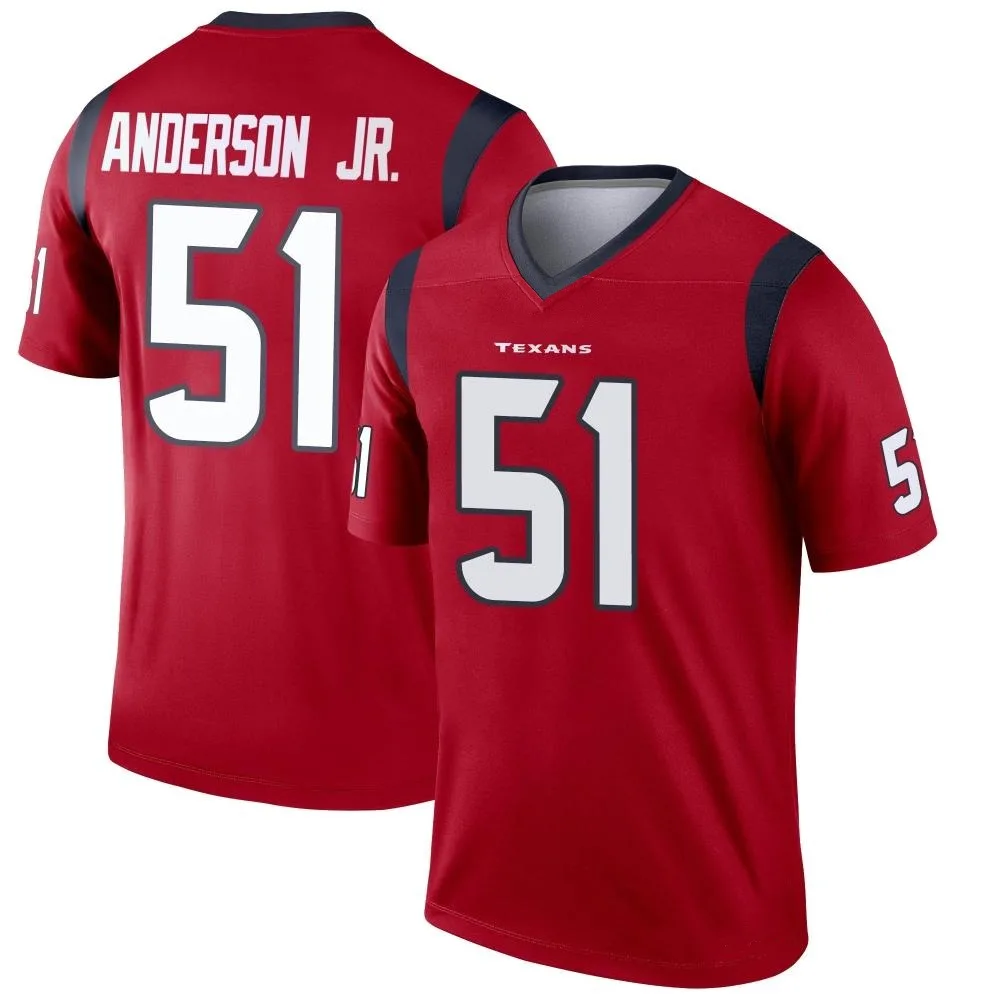 Youth Houston Texans Will Anderson Jr. Nike Legend Red Jersey Youth Houston Texans Will Anderson Jr. Nike Legend Red Jersey