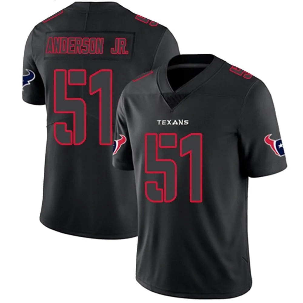 Youth Houston Texans Will Anderson Jr. Nike Limited Black Impact Jersey Youth Houston Texans Will Anderson Jr. Nike Limited Black Impact Jersey
