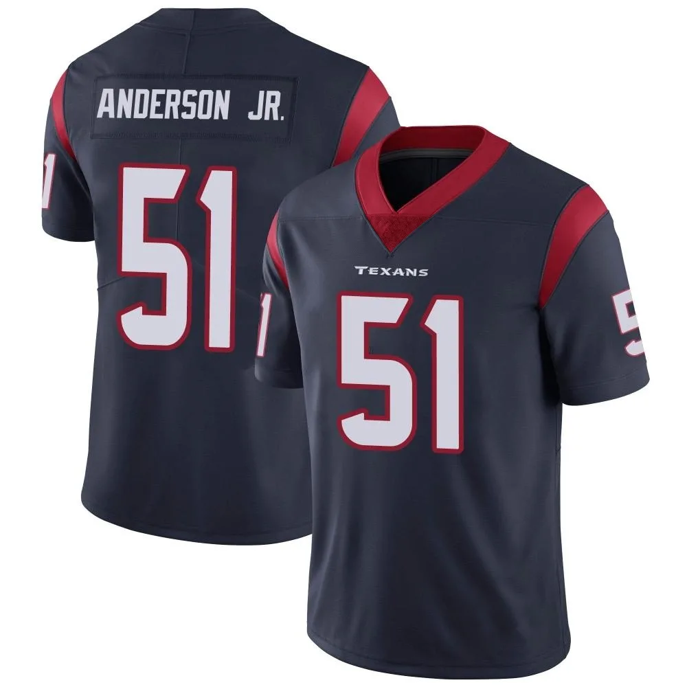 Youth Houston Texans Will Anderson Jr. Nike Team Color Vapor Untouchable Limited Navy Blue Jersey Youth Houston Texans Will Anderson Jr. Nike Team Color Vapor Untouchable Limited Navy Blue Jersey