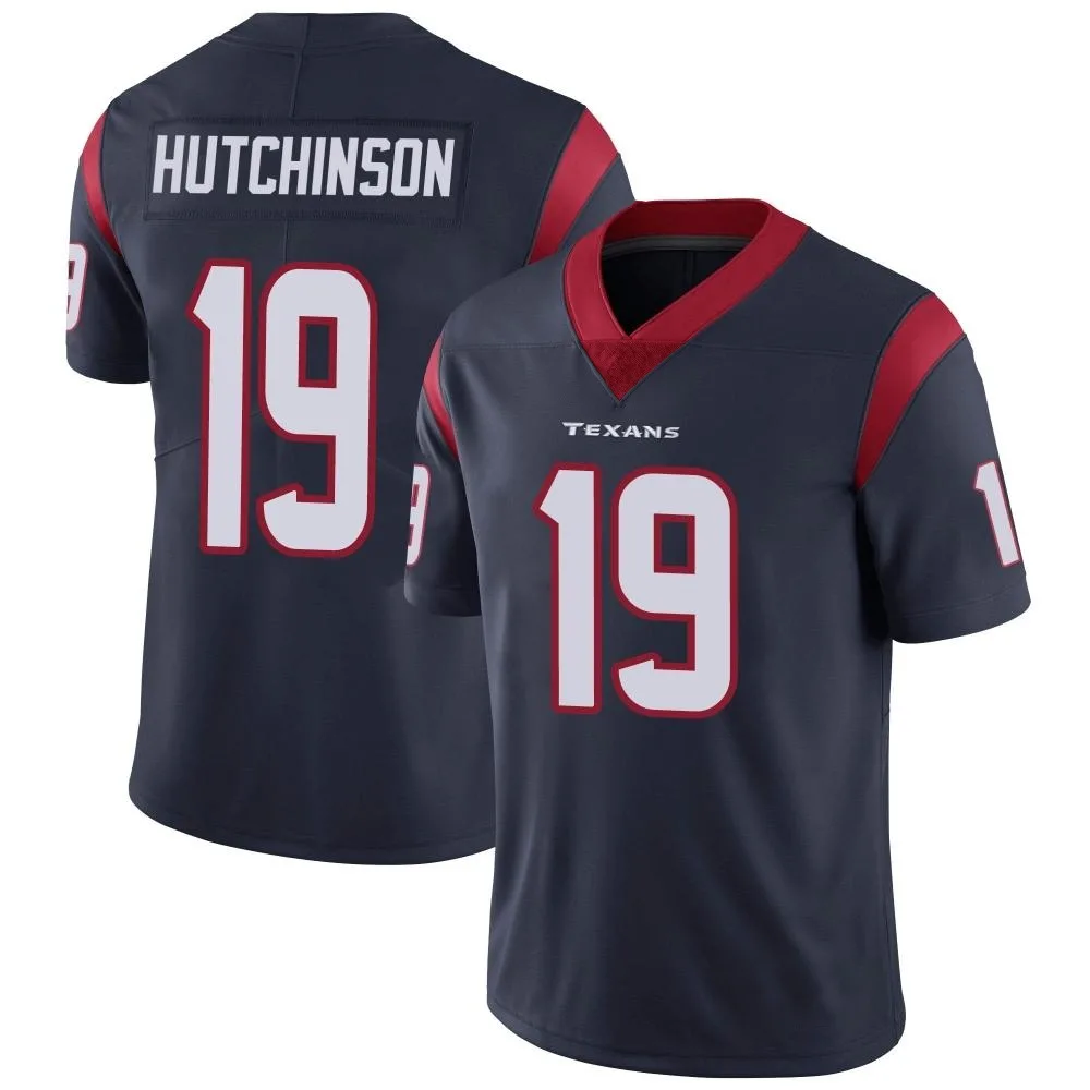 Youth Houston Texans Xavier Hutchinson Nike Team Color Vapor Untouchable Limited Navy Blue Jersey Youth Houston Texans Xavier Hutchinson Nike Team Color Vapor Untouchable Limited Navy Blue Jersey