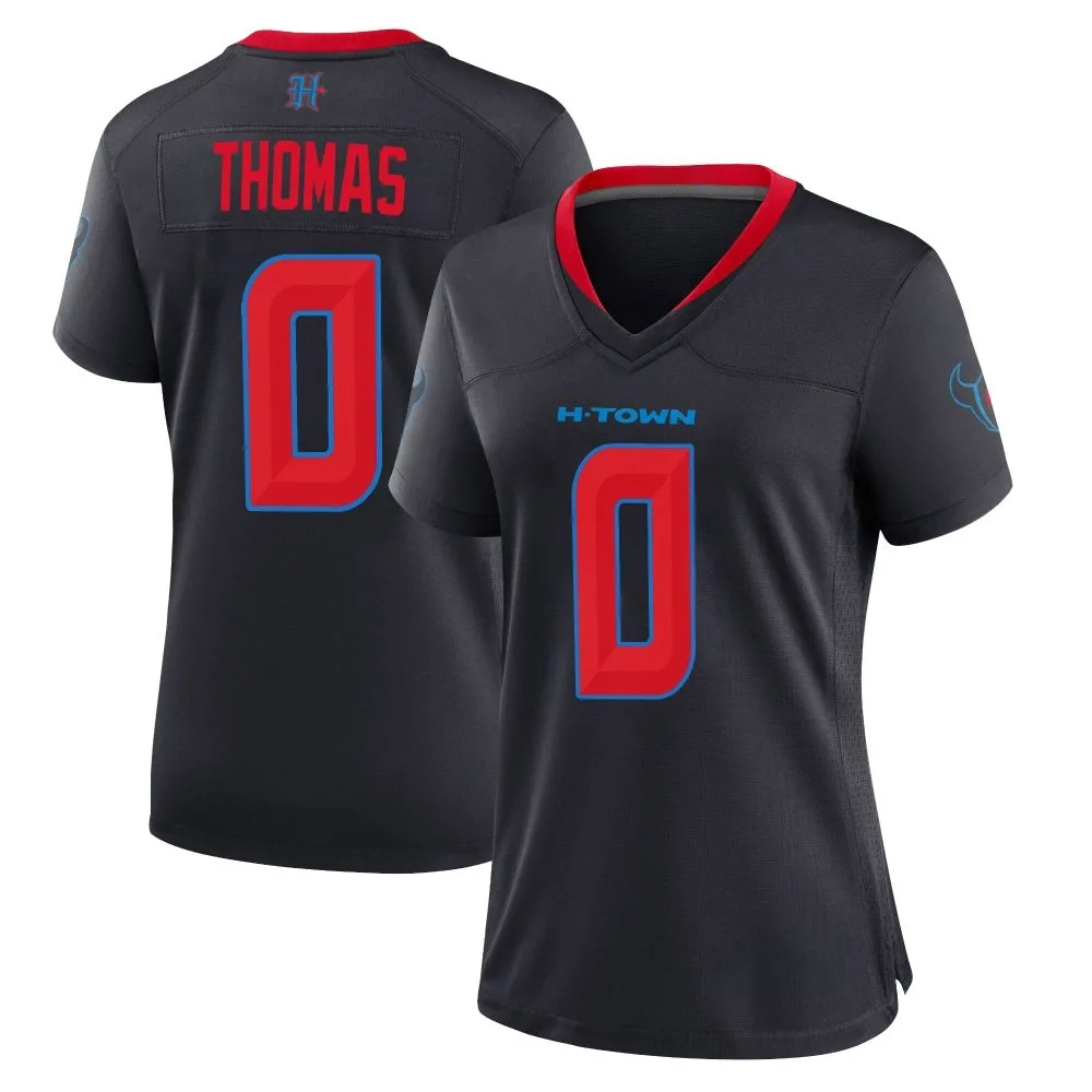 Women's Houston Texans Zach Thomas Nike 2nd Alternate Game Navy Jersey Women's Houston Texans Zach Thomas Nike 2nd Alternate Game Navy Jersey